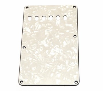 Back plate pearl white