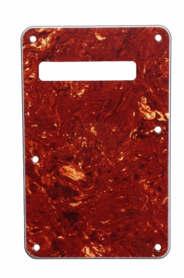 Back plate 3ply red tortoise
