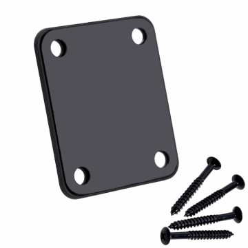 Neck plate zwart