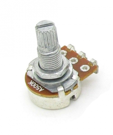 Mini potmeter split shaft A500K volume
