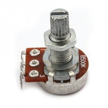 Mini potmeter split shaft B500K tone