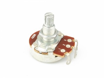 Potmeter A250K split shaft volume
