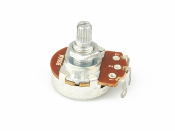 Potmeter B500K split shaft tone
