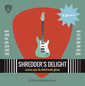 Shredder's Delight - snaren voor de elektrische gitaar