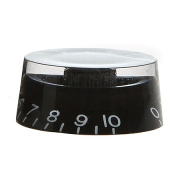 Speedknop LP-stijl zwart kunststof