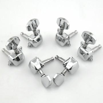 Stemmechanieken semi-closed vintage chroom 6 stuks