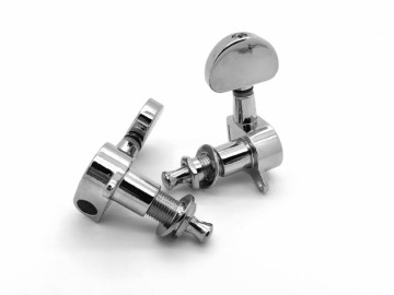 Stemmechanieken vintage chroom (6 stuks)