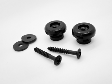 Strap buttons zwart qroot