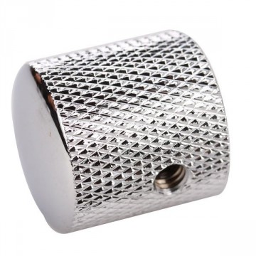 Volumeknop of toneknop chroom met inbus