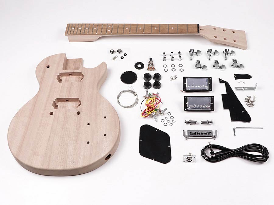 Gitaar Les Model Gitaar KIT-LP-15 - Bouwpakketten Gitaar - Gitaar onderdelen kopen? Betaalbare onderdelen & accessoires