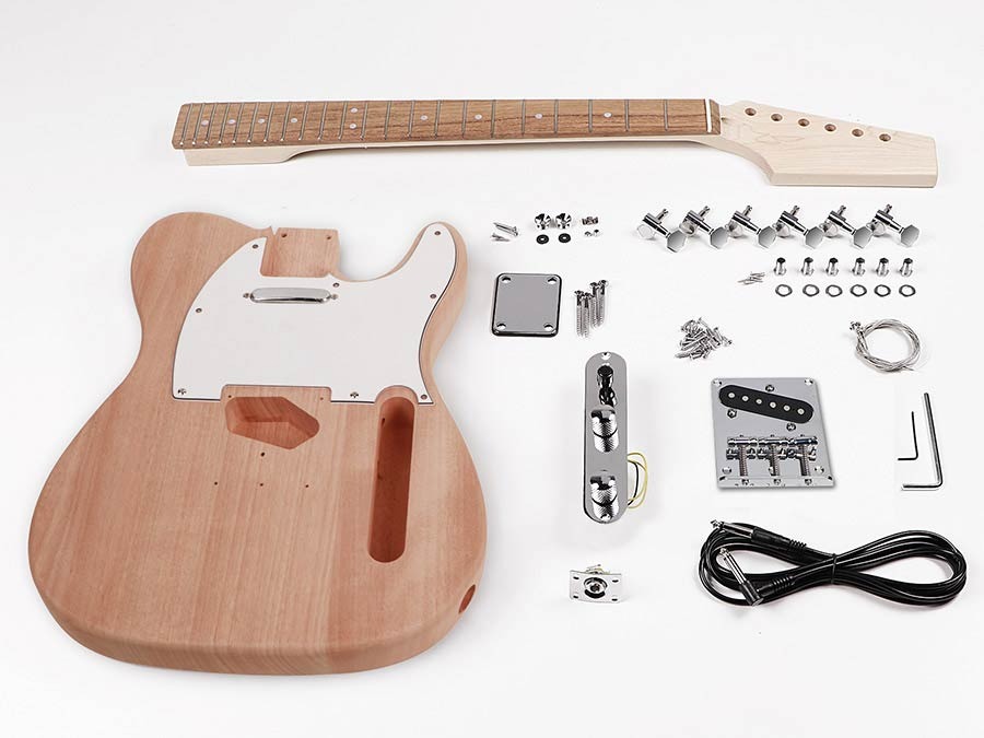 schade brand Uitsluiten Gitaar Bouwpakket Telecaster Model Electrisch Gitaar KIT-TE-15 -  Bouwpakketten Gitaar - Gitaar onderdelen kopen? Betaalbare onderdelen &  accessoires