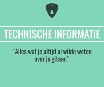 Technische informatie over gitaaronderdelen